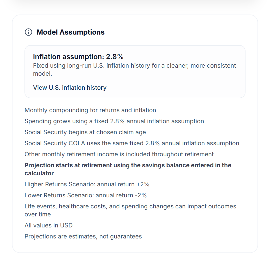 Assumptions